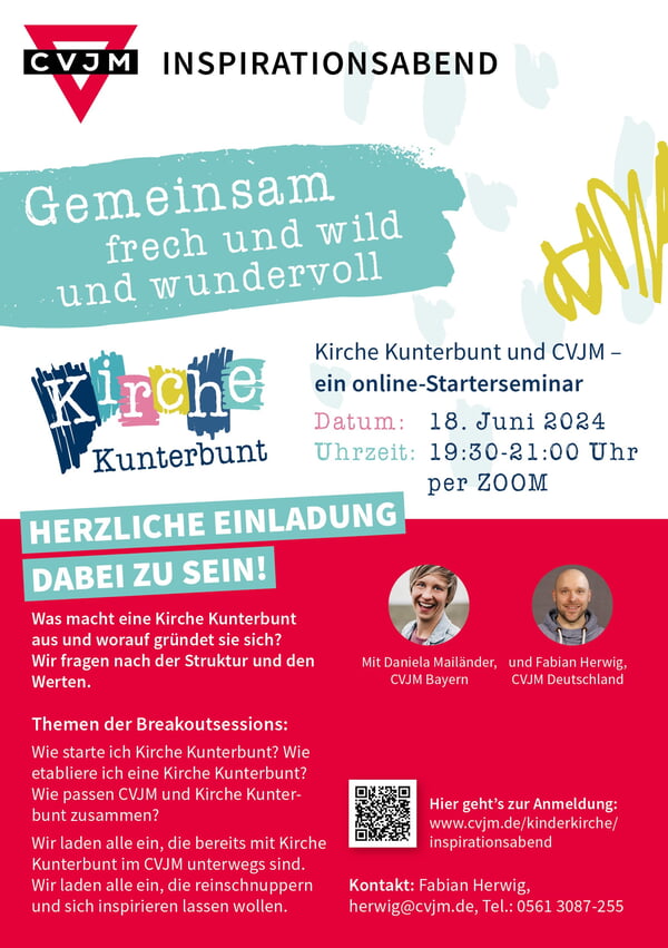 Kirche Kunterbunt goes CVJM